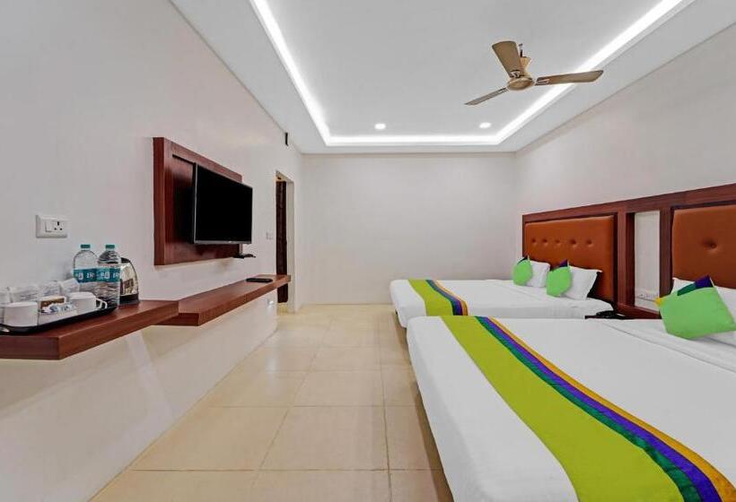 חדר סופריור, Treebo South Avenue, 700 Mts From Promenade Beach