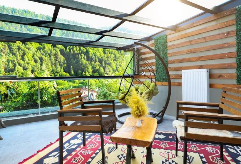 Люкс с гидромассажем, Abant Aden Boutique Hotel & Spa