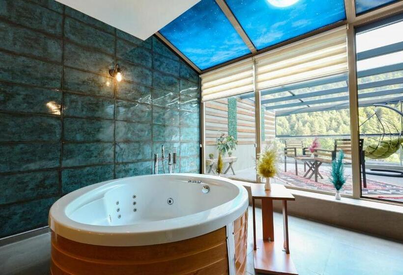 Люкс с гидромассажем, Abant Aden Boutique Hotel & Spa