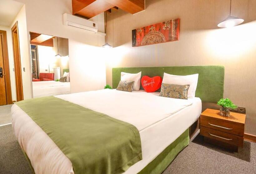 Люкс с гидромассажем, Abant Aden Boutique Hotel & Spa