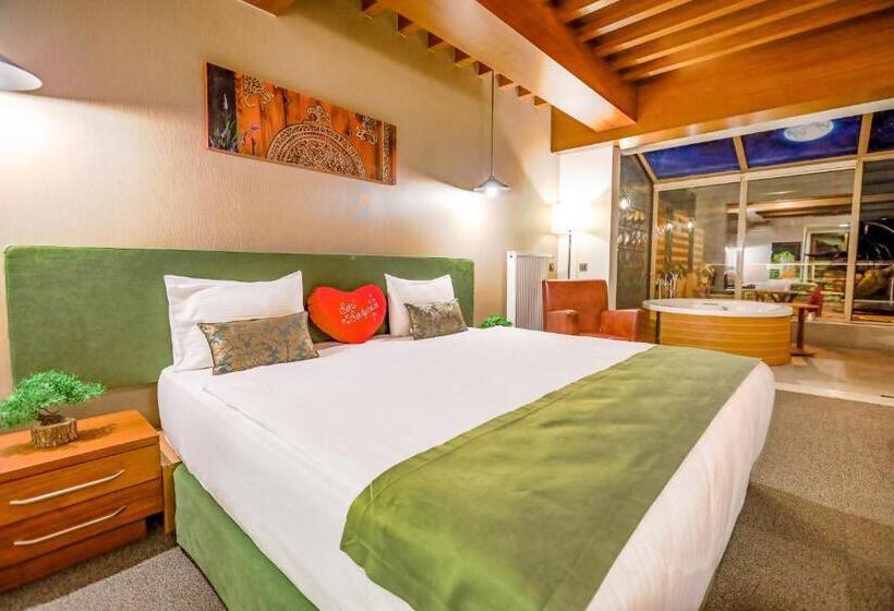 Люкс с гидромассажем, Abant Aden Boutique Hotel & Spa