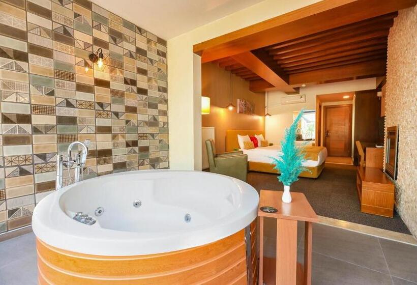 Люкс с гидромассажем, Abant Aden Boutique Hotel & Spa