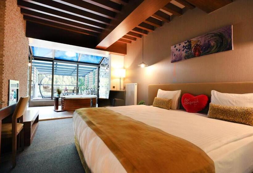 Люкс с гидромассажем, Abant Aden Boutique Hotel & Spa