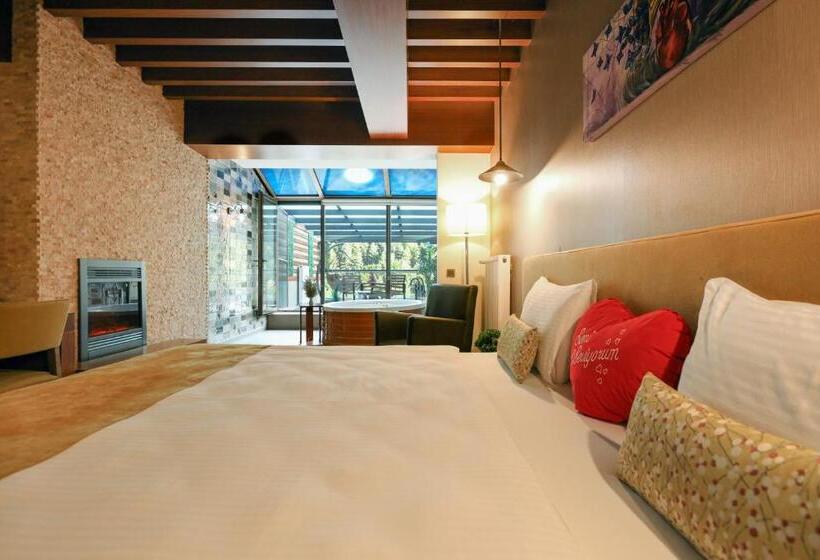 Люкс с гидромассажем, Abant Aden Boutique Hotel & Spa