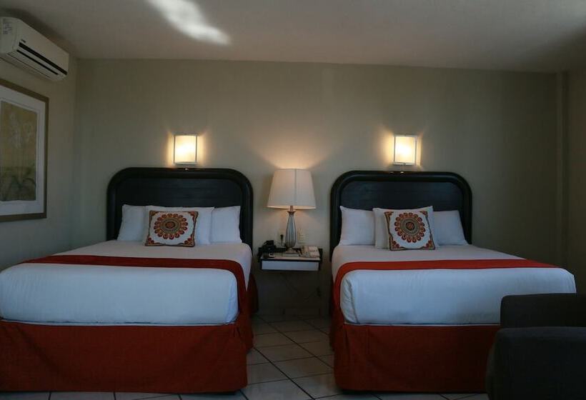 اتاق استاندارد با 2 تخت دوبل, Howard Johnson Leon Avenida