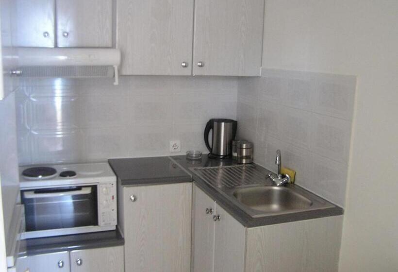 海の見える1ベッドルームアパートメント, Polydoros Appartments