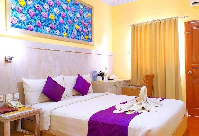 수피리어 룸, Puri Saron Denpasar