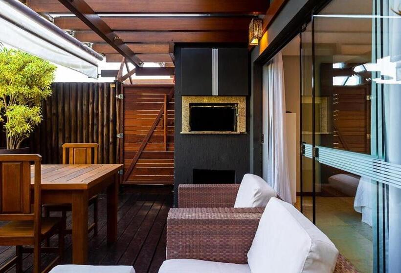 标准工作室带阳台, Morada Prainha