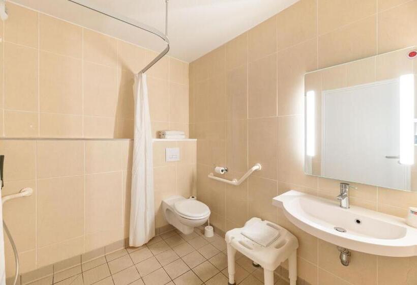 身障者適用スタンダードルーム, B&b Hotel Lyon Sud états Unis