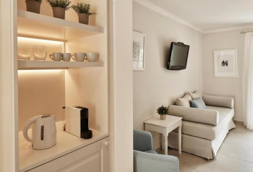 غرفة ديلوكس مطلّة علي البحر, San Antonio Corfu Resort