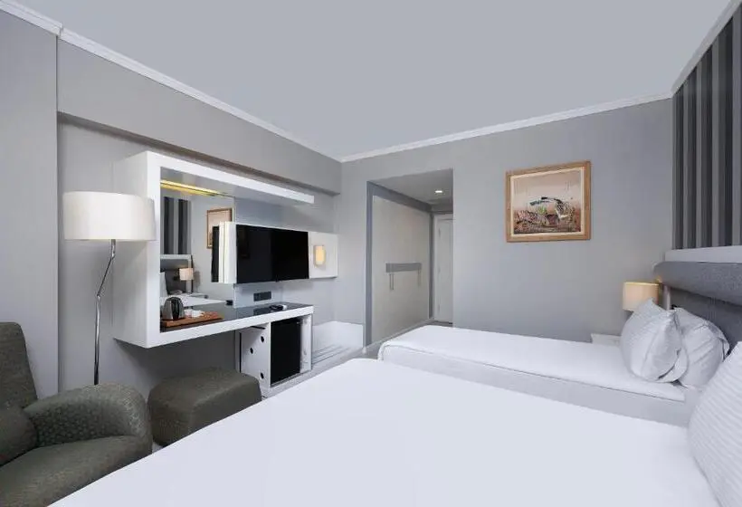 キングサイズベッドのスーペリアルーム, Dedeman Kemer Resort   Ultra All Inclusive