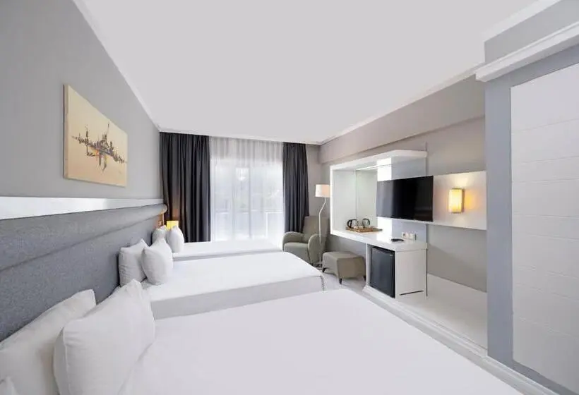 スーペリアの４人部屋, Dedeman Kemer Resort   Ultra All Inclusive