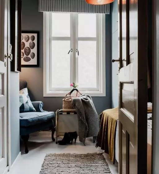 スタンダードシングルルーム, Fjærland Fjordstove Hotell   Huseby Hotelldrift As
