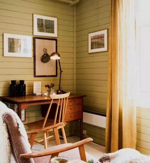 ファミリールーム, Fjærland Fjordstove Hotell   Huseby Hotelldrift As