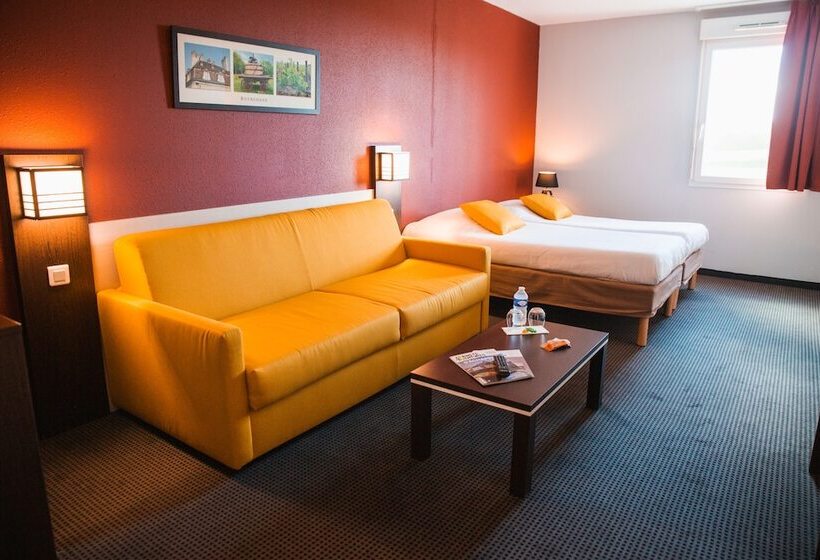 4인용 스탠다드 룸, B&b Hotel Compiègne Thourotte