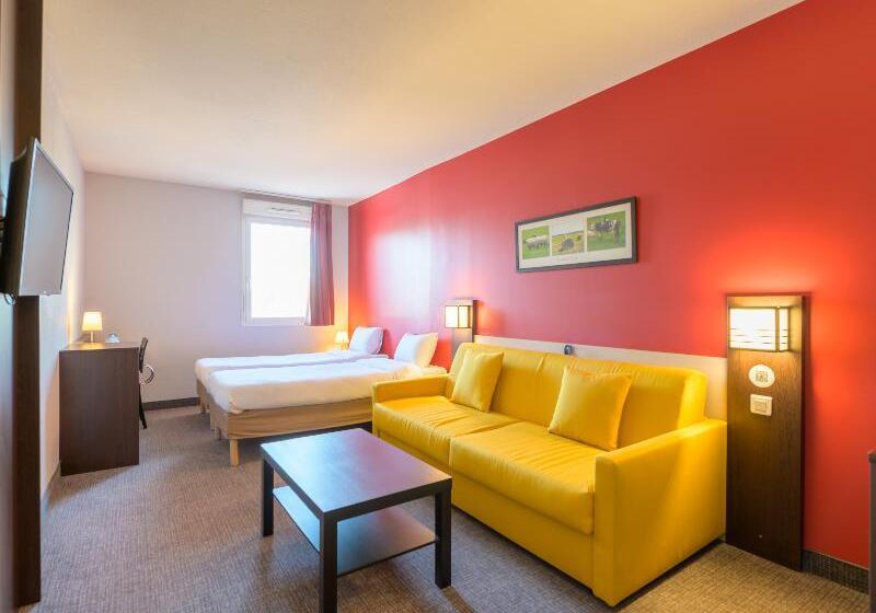 4인용 스탠다드 룸, B&b Hotel Compiègne Thourotte