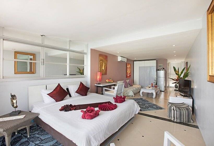 اتاق لوکس با چشمانداز دریا, Enjoy Beach