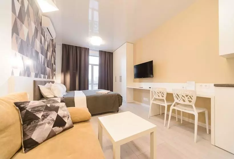 Standard-studio Kaupunkinäkymä, Partner Guest House Baseina