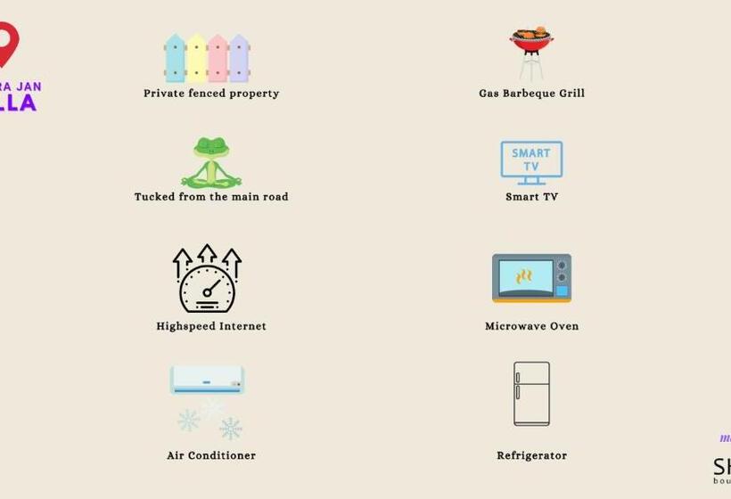 1 Sovrums Deluxe Villa, Shanti Boutique