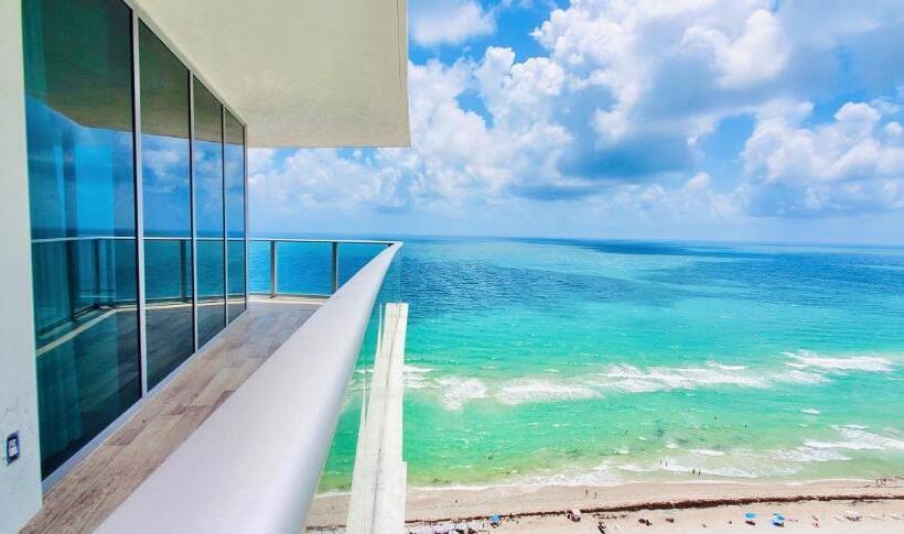 جناح سوبيريور مطل علي البحر, Dramatic Ocean View At Hyde Resort And Residences