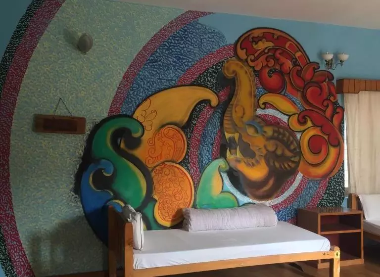 تختخواب در اتاق مشترک, Nepalaya Eco Hostel