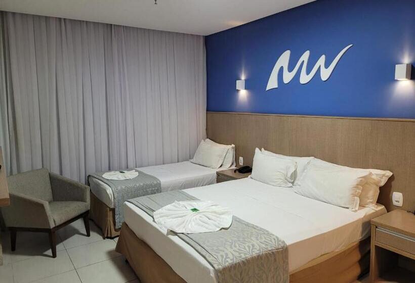 스탠다드 트리플 룸 풀장 전망, Real Classic Bahia