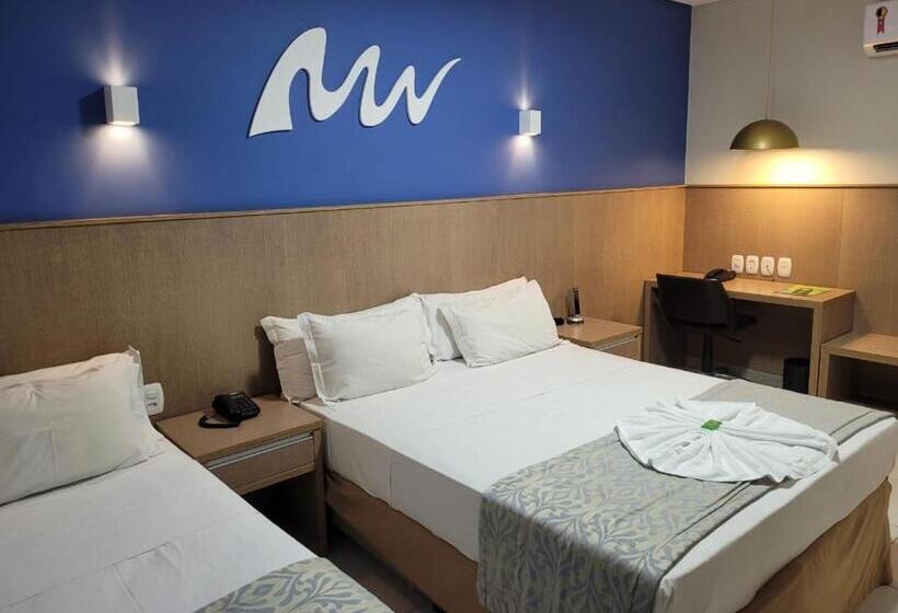 스탠다드 트리플 룸 풀장 전망, Real Classic Bahia