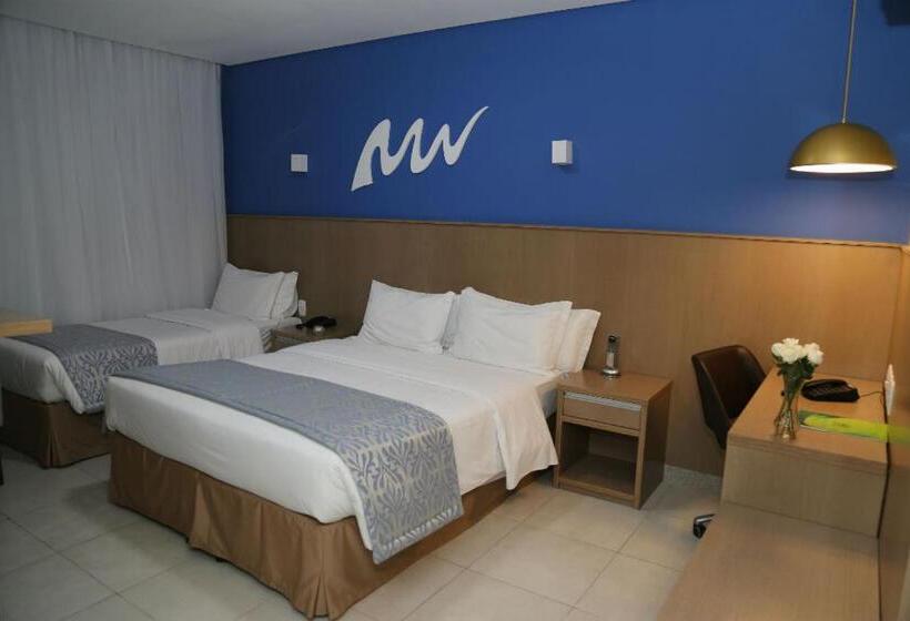 스탠다드 트리플 룸 풀장 전망, Real Classic Bahia