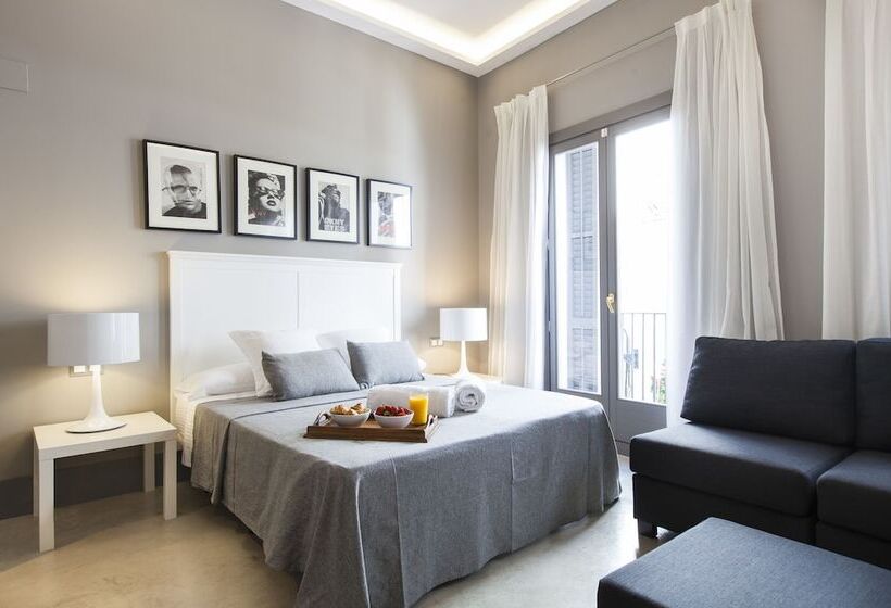 バルコニー付きスタンダードステューディオ, Kare No Apartments By Sitges Group