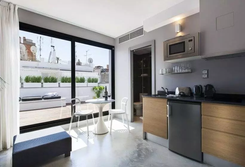 テラス付きスタンダードワンルーム, Kare No Apartments By Sitges Group