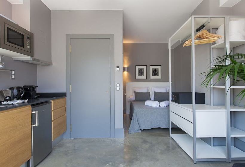 テラス付きスタンダードワンルーム, Kare No Apartments By Sitges Group