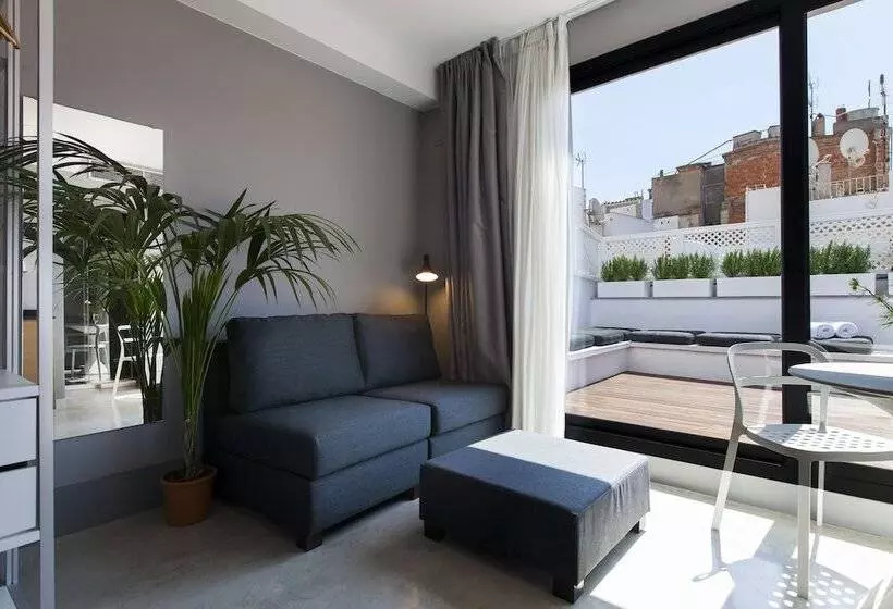 テラス付きスタンダードワンルーム, Kare No Apartments By Sitges Group
