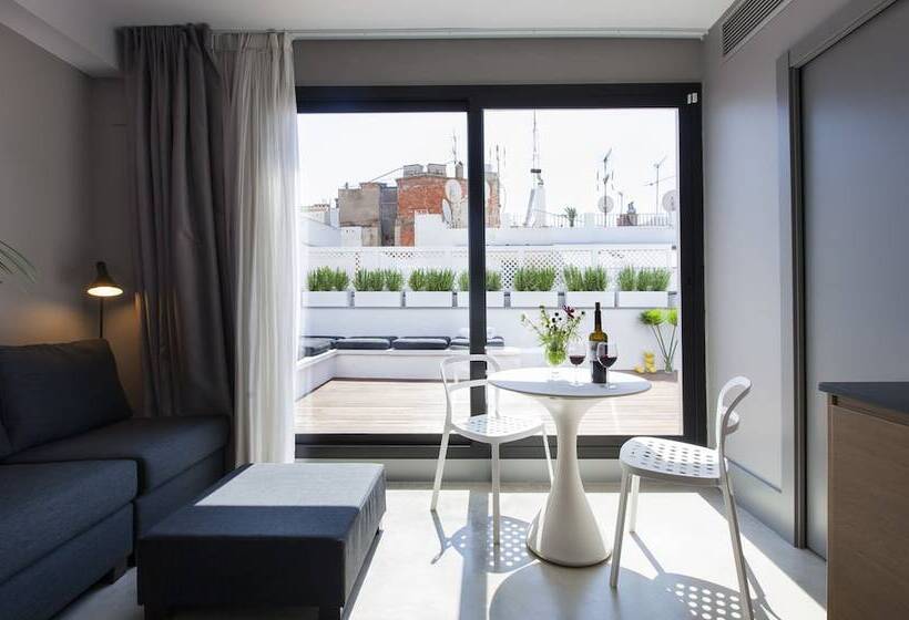 テラス付きスタンダードワンルーム, Kare No Apartments By Sitges Group