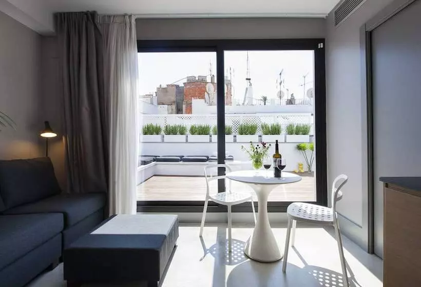 テラス付きスタンダードワンルーム, Kare No Apartments By Sitges Group