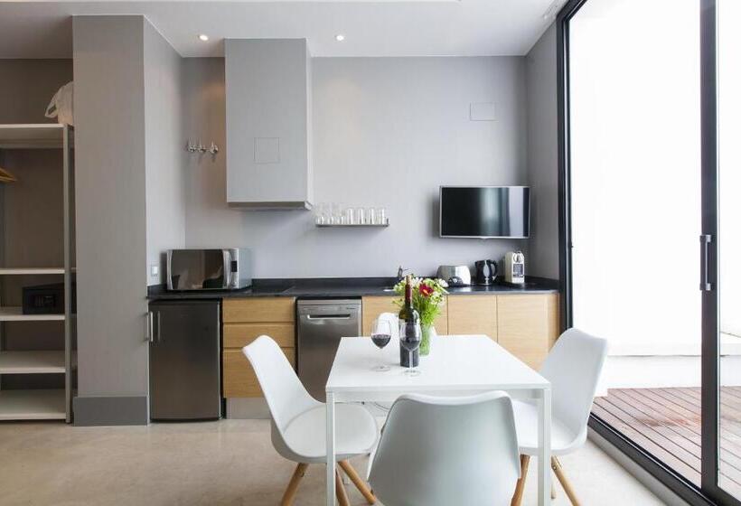 テラス付きスタンダードワンルーム, Kare No Apartments By Sitges Group