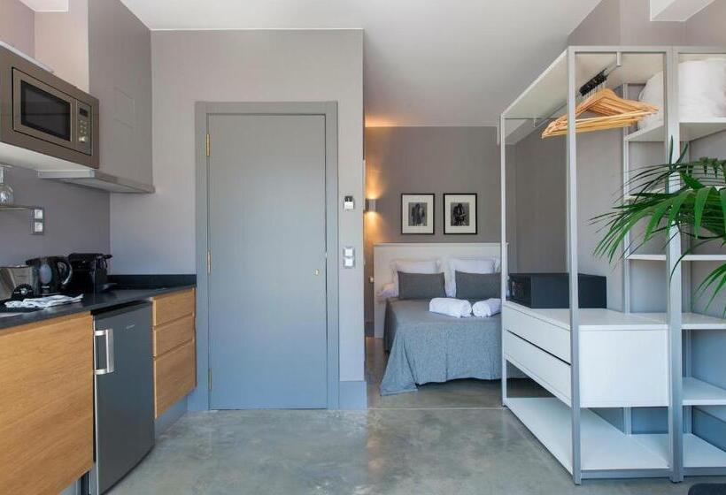 テラス付きスタンダードワンルーム, Kare No Apartments By Sitges Group