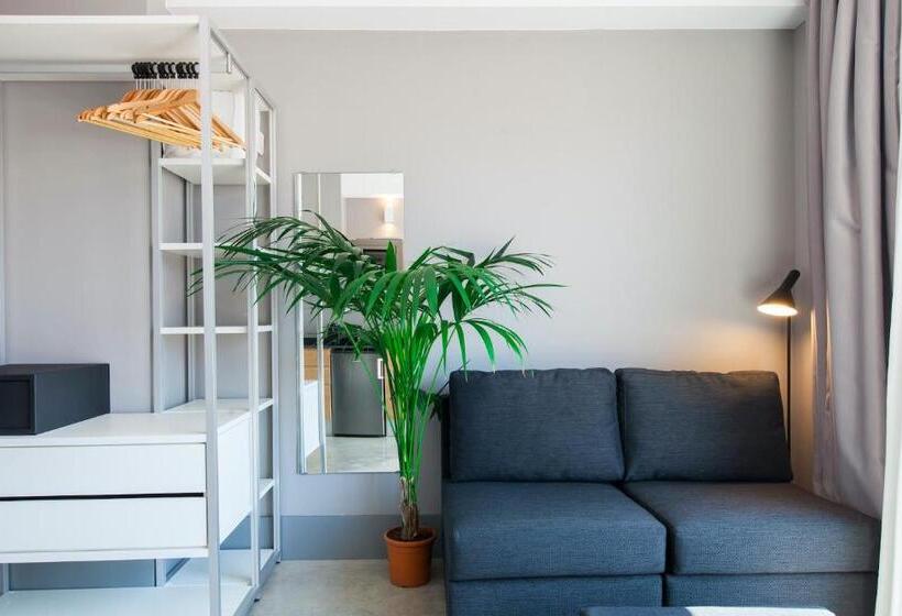 テラス付きスタンダードワンルーム, Kare No Apartments By Sitges Group