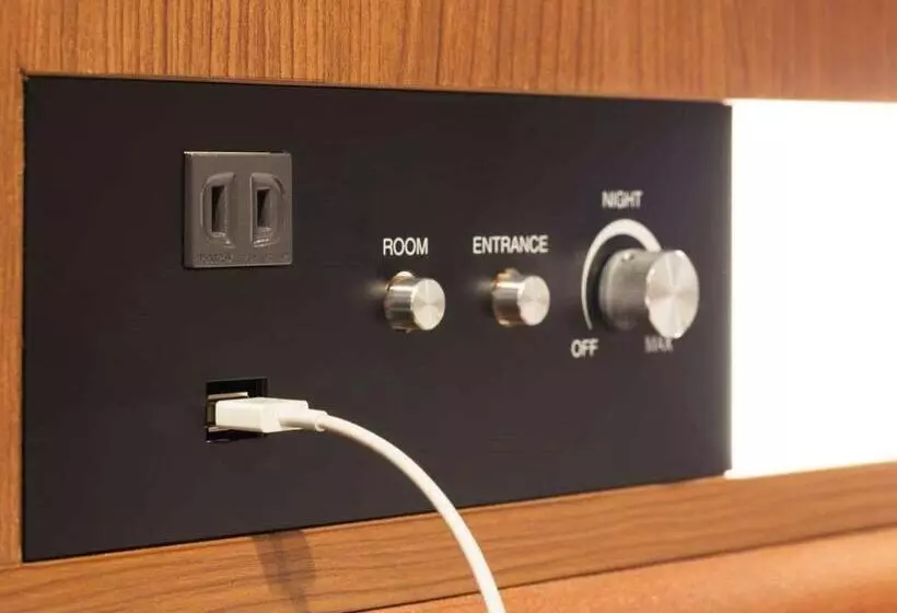 ダブルベッドのベーシックルーム, Mystays Gotanda