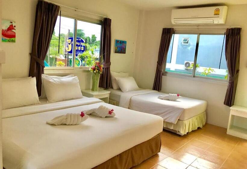 غرفة ديلوكس ثلاثية, J.holiday Inn Krabi