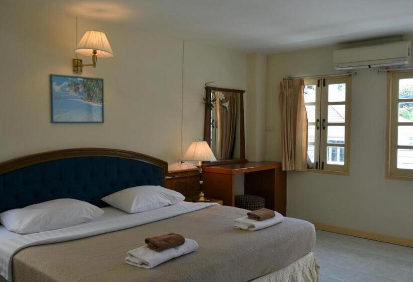 Habitació Estàndard amb Balconada, Jardin