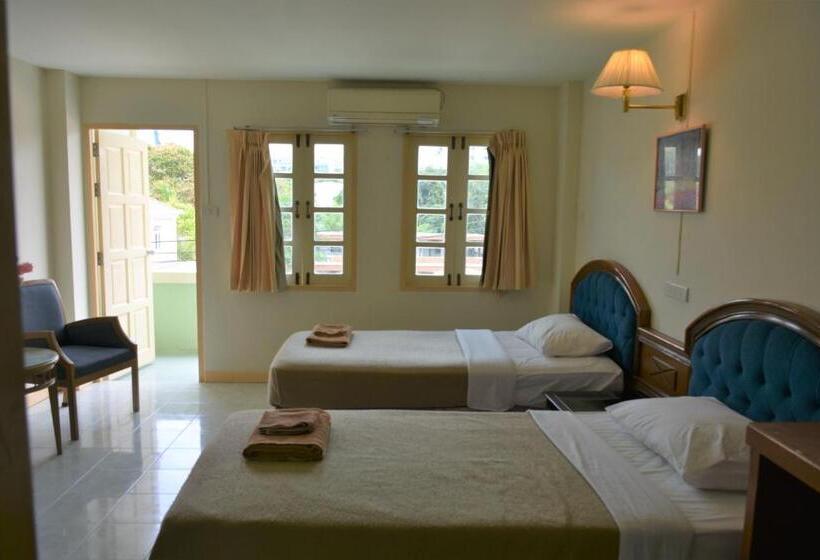 Habitació Estàndard amb Balconada, Jardin