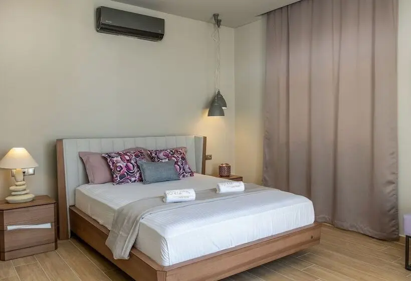 Deluxe-villa 1 Makuuhuone Merinäkymä, El Mar Naxos