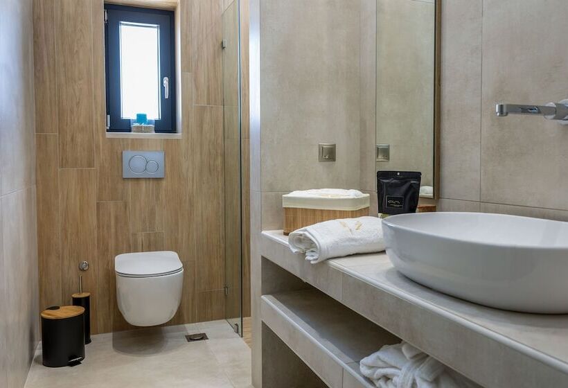 高级套房带海景, El Mar Naxos