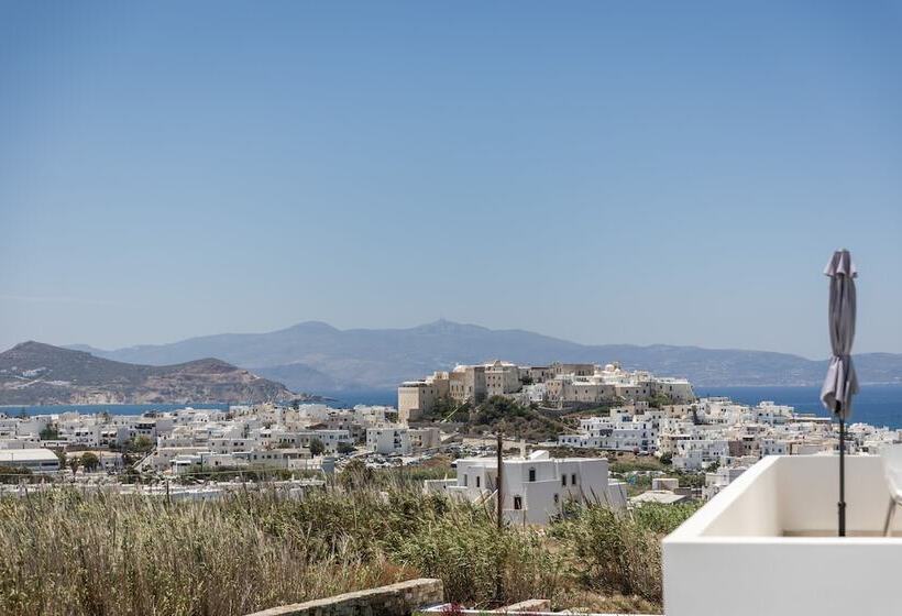 高级套房带海景, El Mar Naxos