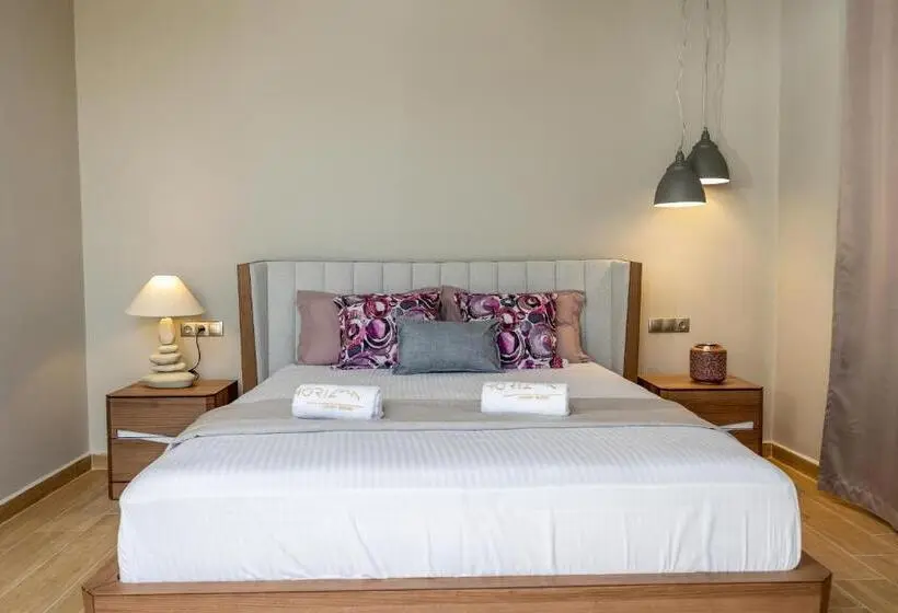 Deluxe-villa 1 Makuuhuone Merinäkymä, El Mar Naxos