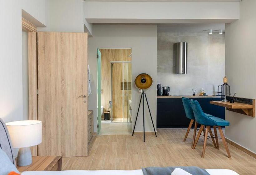 带1个卧室和海景的豪华别墅, El Mar Naxos