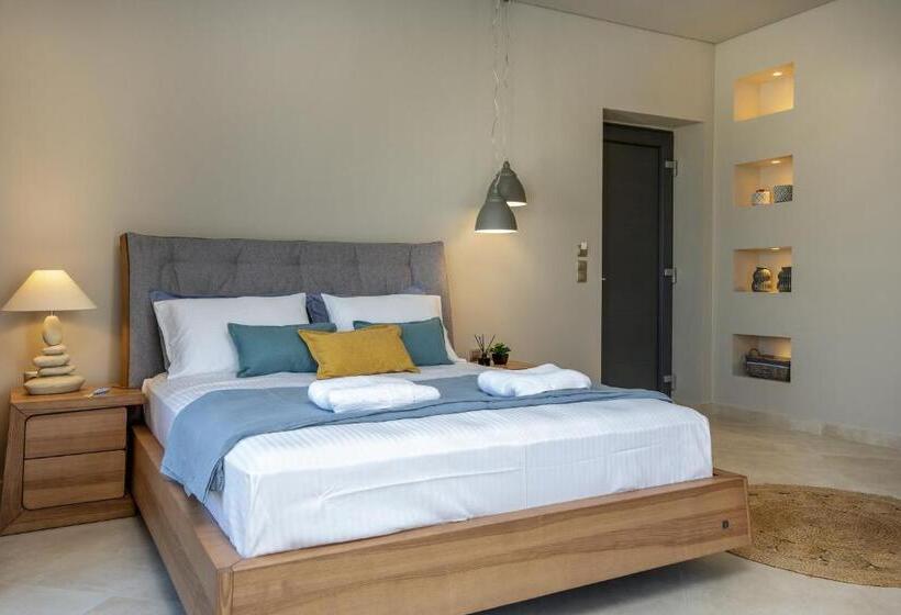 高级套房带海景, El Mar Naxos