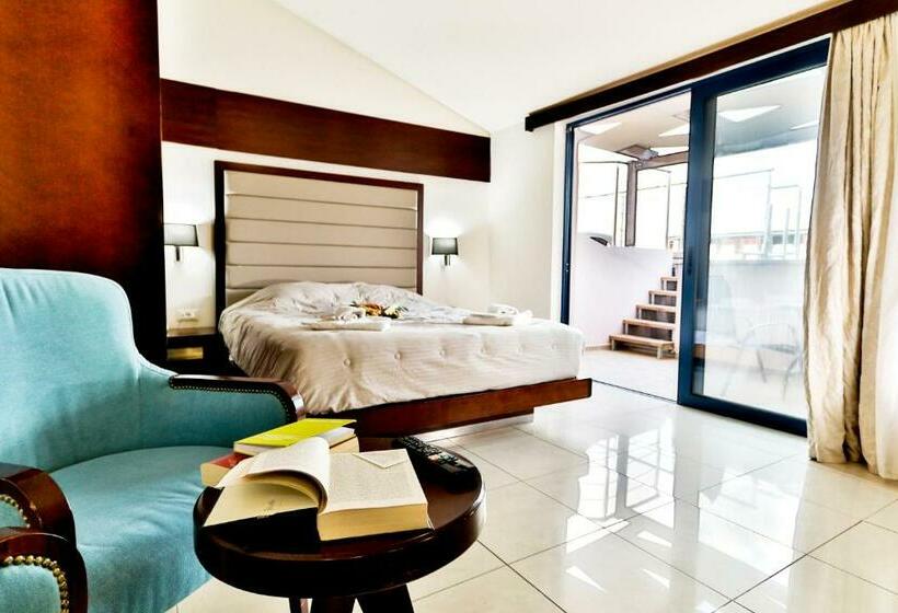 Номер Стандарт Боковой Вид на Море, Galini Sea View