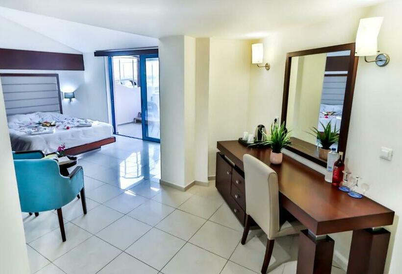 Номер Стандарт Боковой Вид на Море, Galini Sea View