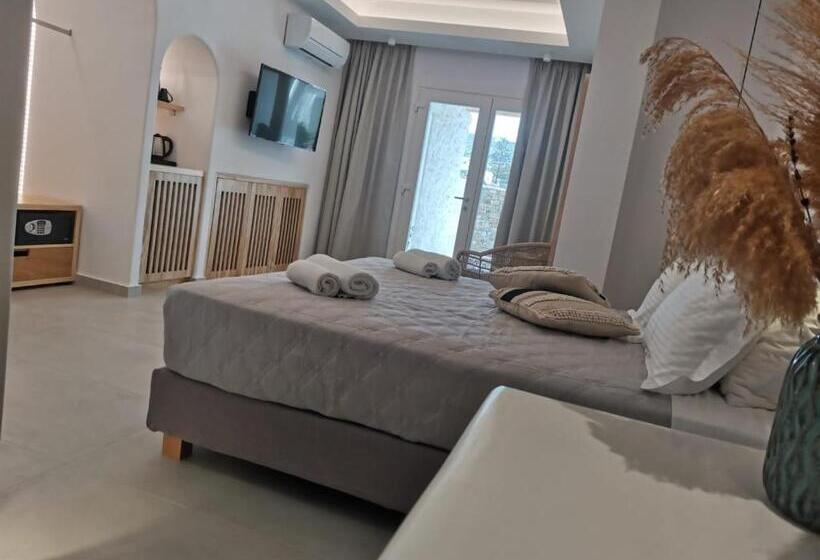 ハイドロマッサージバス付きスイート, Oliving Mykonos Luxury Suites